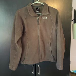 North Face Chocolate Brown Fleece